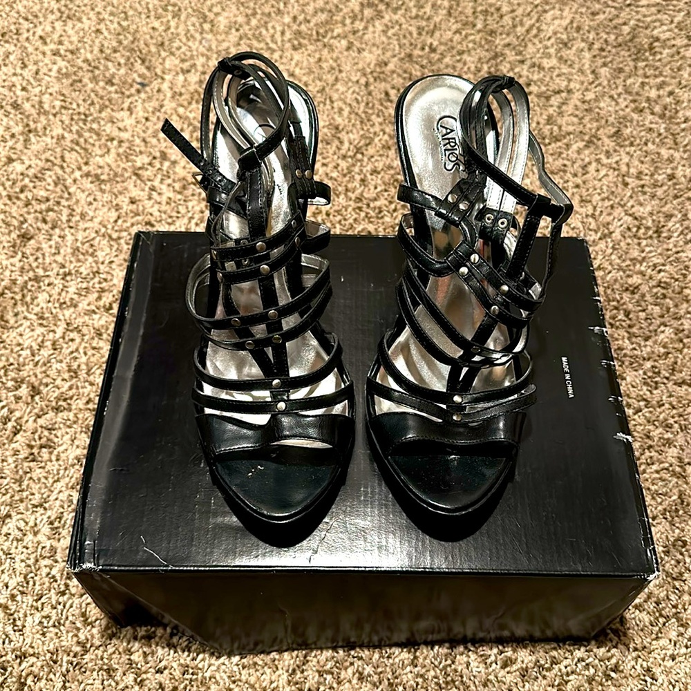 Like New w/ box Carlos Santana Stiletto Heel